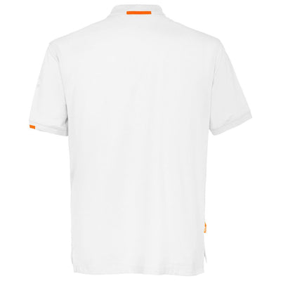 Suns Weißes Baumwoll-Poloshirt