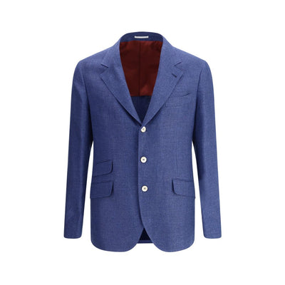 Brunello Cucinelli Blazer-Jacke aus Leinen