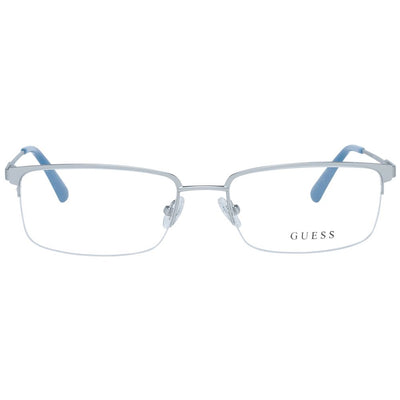 Guess Silberne optische Brillenfassungen für Männer