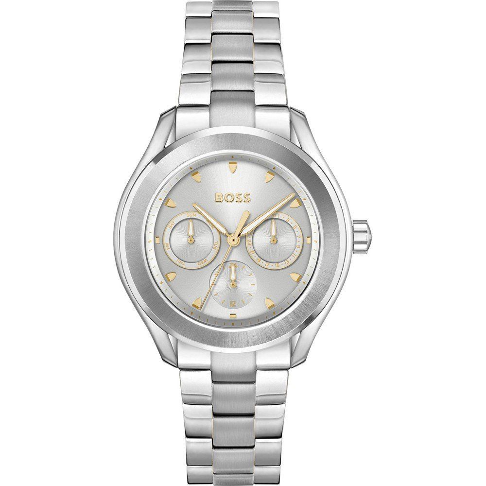 Hugo Boss Silberne Uhr aus Edelstahl