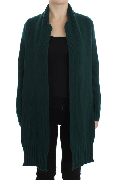 Dolce & Gabbana Grüner Strick-Cardigan aus Kaschmir