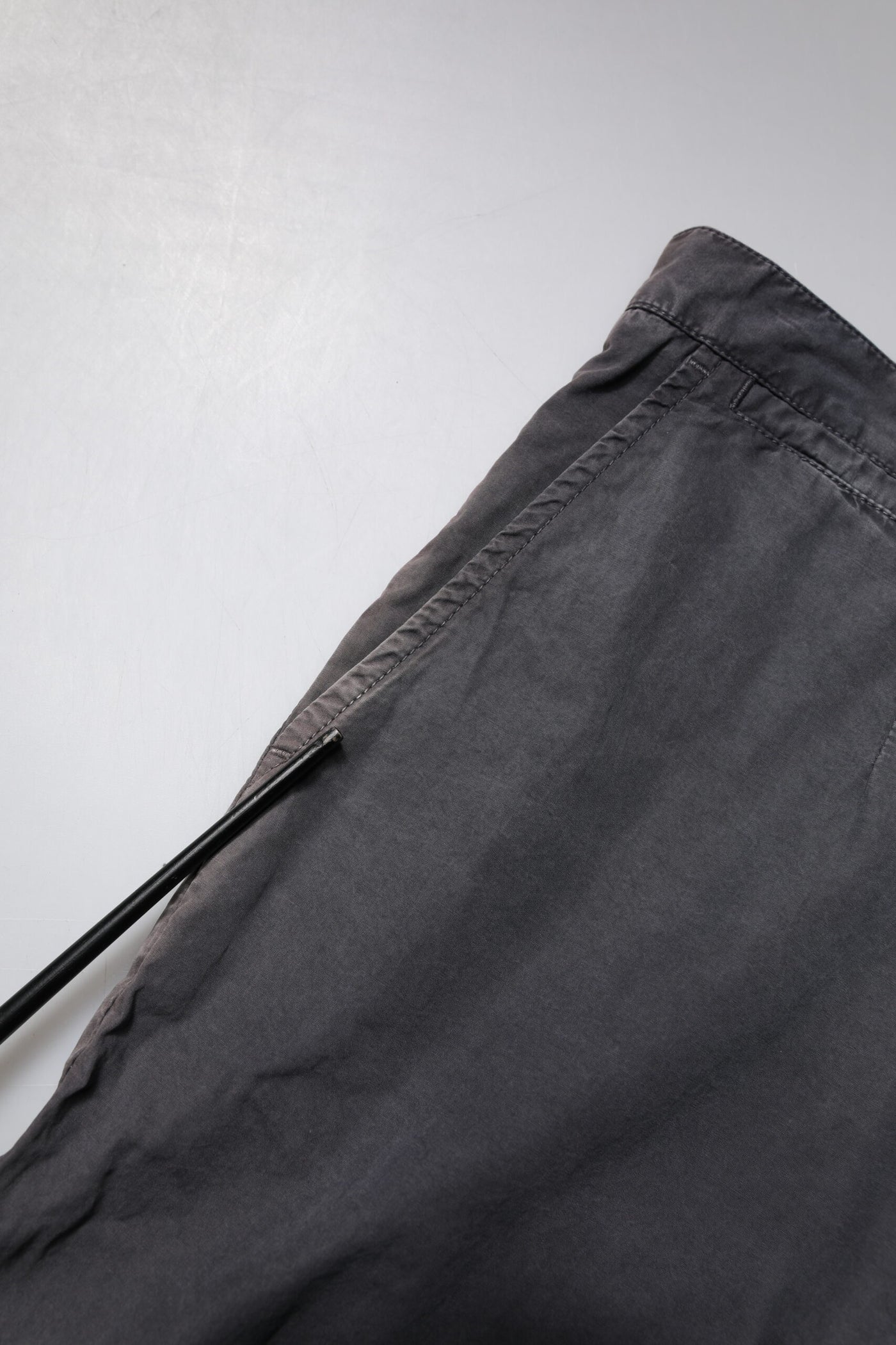 Dolce & Gabbana Dunkelgraue Bermudashorts aus Baumwolle mit mittlerer Taille für Männer