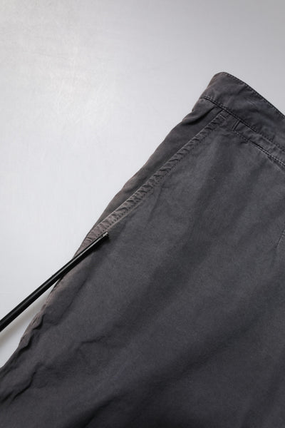 Dolce & Gabbana Dunkelgraue Bermudashorts aus Baumwolle mit mittlerer Taille für Männer
