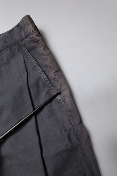Dolce & Gabbana Dunkelgraue Bermudashorts aus Baumwolle mit mittlerer Taille für Männer