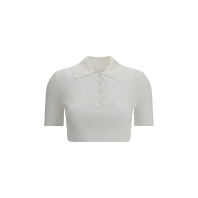 Courrèges Gekürztes Polohemd