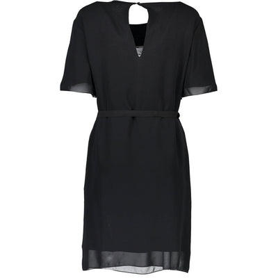 Love Moschino Schwarz Andere Fasern Frauen Kleid