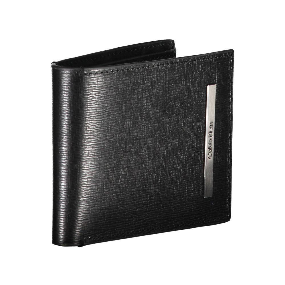 Calvin Klein Elegantes schwarzes Portemonnaie mit RFID-Blockierung
