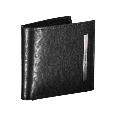 Calvin Klein Elegantes schwarzes Portemonnaie mit RFID-Blockierung