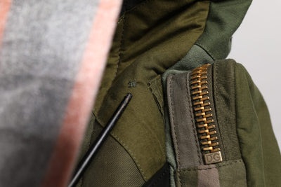 Dolce & Gabbana Militärgrünes Patchwork-Reiserucksacktasche