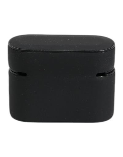 Dolce & Gabbana Schwarz-Gelb Silikon geprägte Logo Airpods Fall