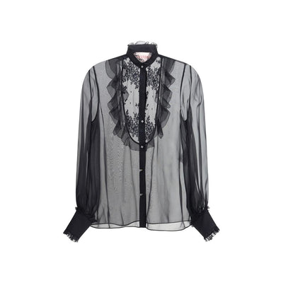 Valentino Chiffon-Hemd