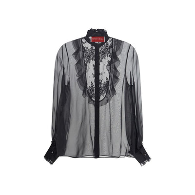 Valentino Chiffon-Hemd