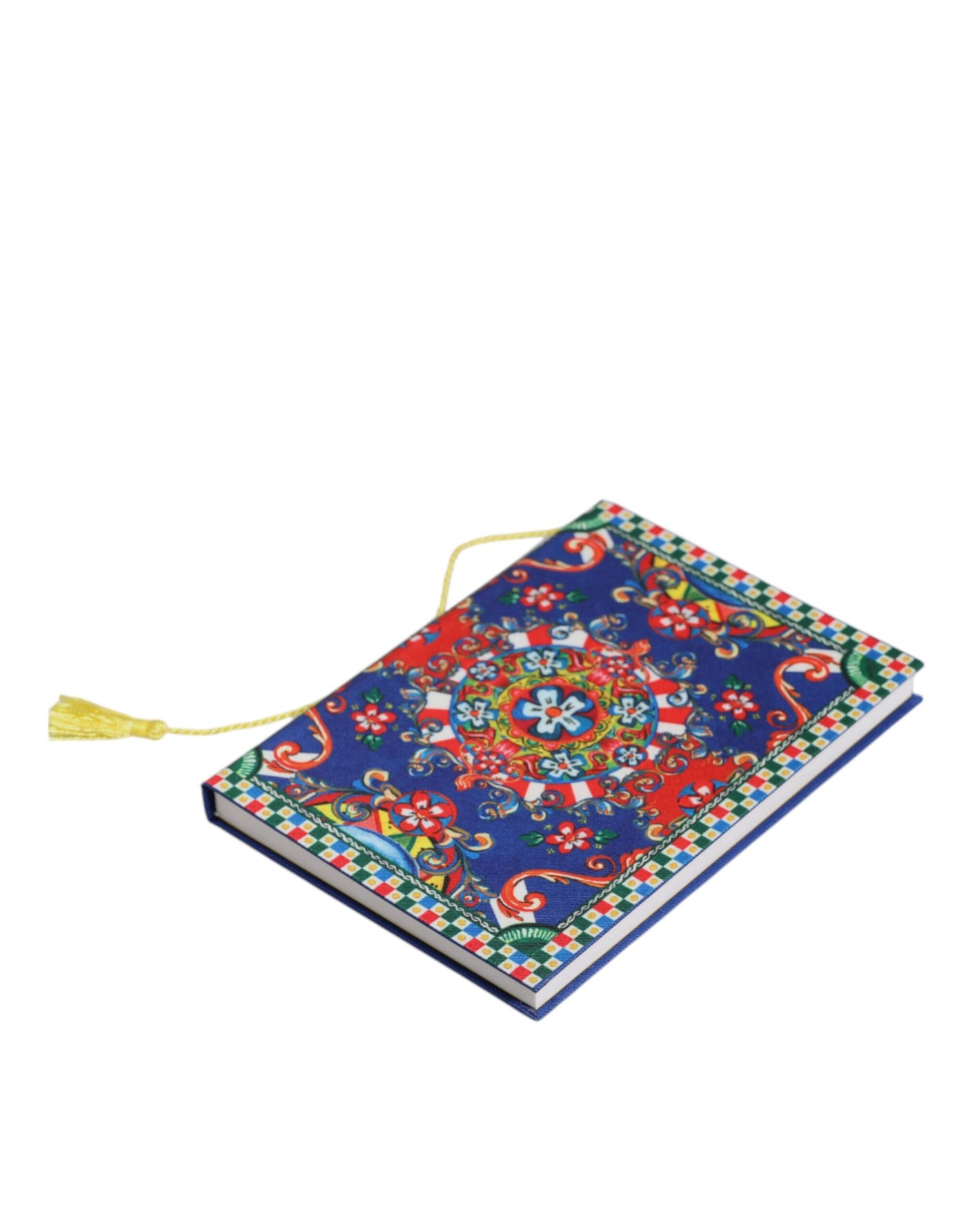 Dolce & Gabbana Multicolor Polyester Carretto Siciliano Druck Notizbuch