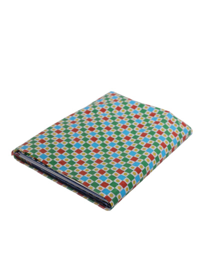 Dolce & Gabbana Multicolor Carretto Siciliano Briefumschlag Postkartenetui