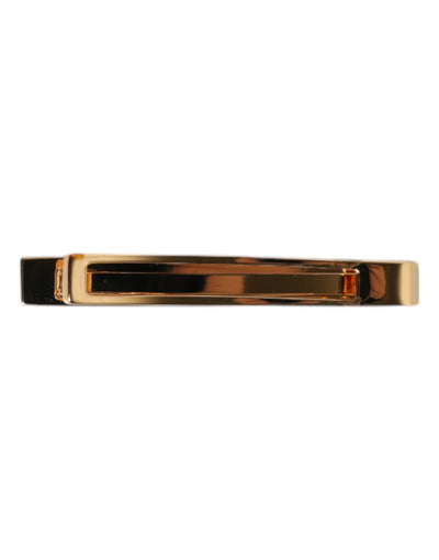 Dolce & Gabbana Goldton Messing Logo Krawattenklammer Bar