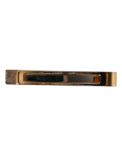 Dolce & Gabbana Multicolor Gold Ton Messing Krawattenklammer Bar