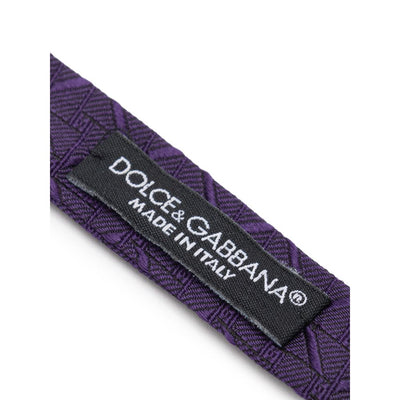 Dolce & Gabbana Lila Seidenbowty