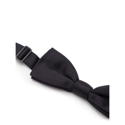Dolce & Gabbana Schwarzer Seidenbowty