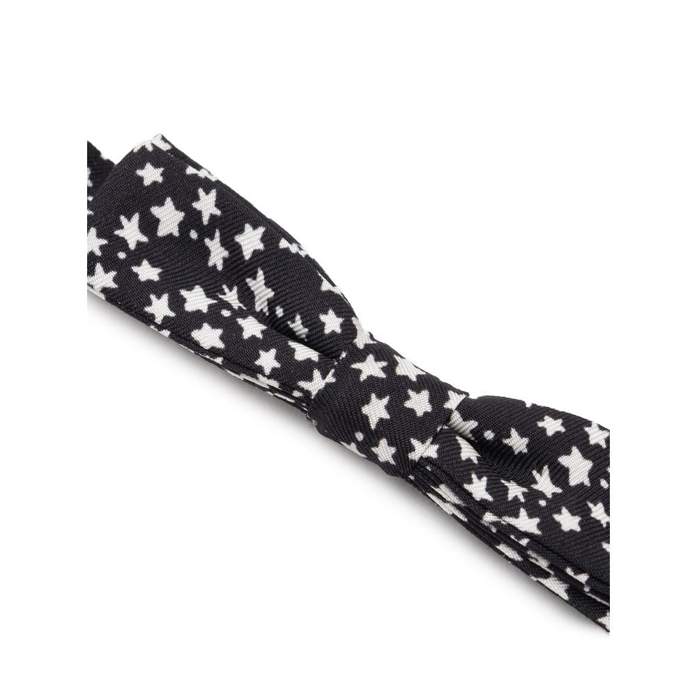 Dolce & Gabbana Schwarzer Seidenbowty