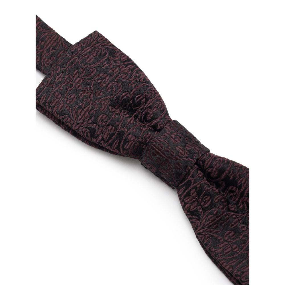 Dolce & Gabbana Schwarzer Seidenbowty