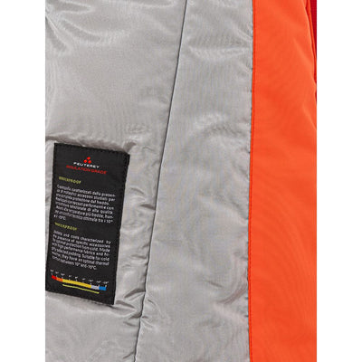 Peuterey Elegante orangefarbene Polyesterjacke für Frauen