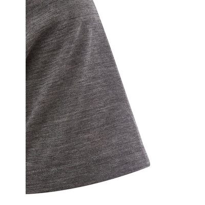 Lardini Elegantes graues Designer T-Shirt aus Wolle