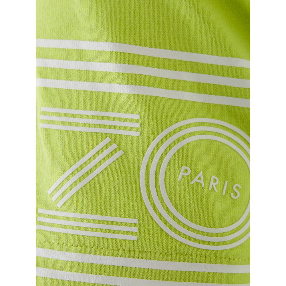 Kenzo Sunny Yellow Cotton Tee für stilvolle Männer
