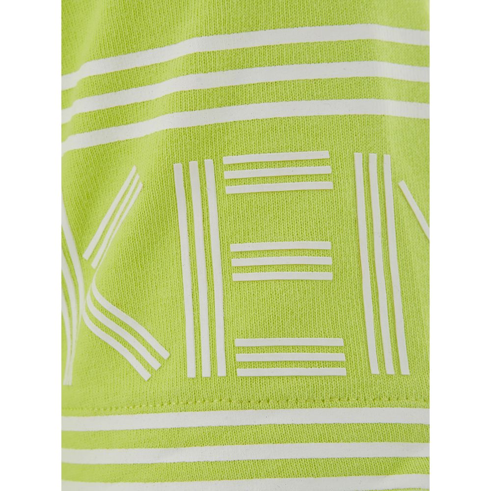 Kenzo Sunny Yellow Cotton Tee für stilvolle Männer