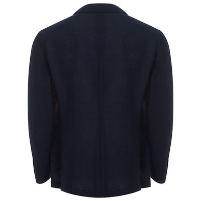 Lardini Blauer Baumwollblazer