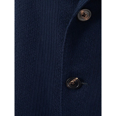Lardini Blauer Baumwollblazer