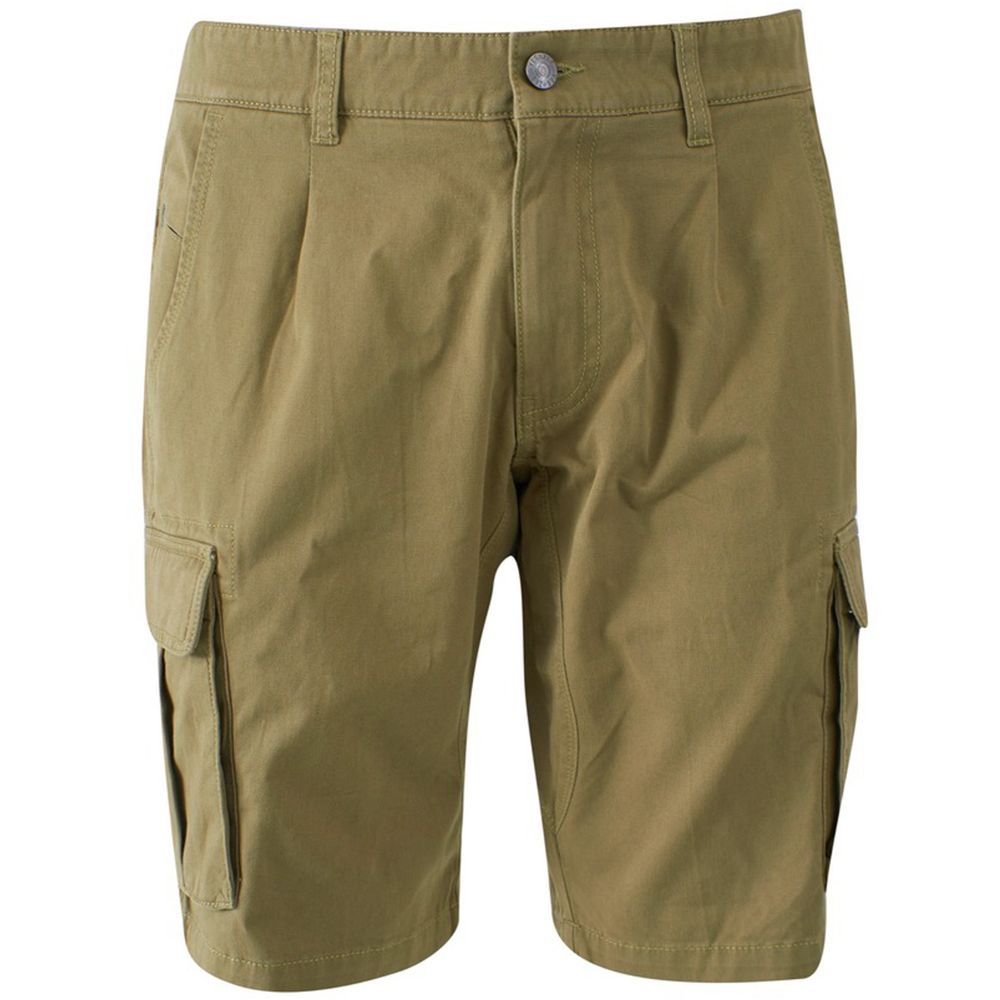 Yes Zee Grüne Baumwollshorts