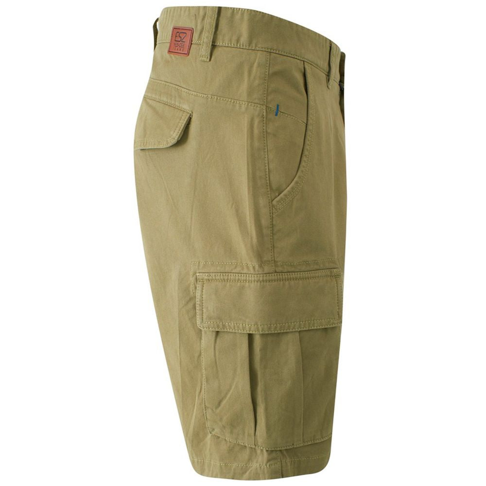 Yes Zee Grüne Baumwollshorts
