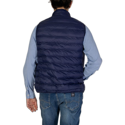 U.S. POLO ASSN. Blaue Polyamid Sleveless Jacke