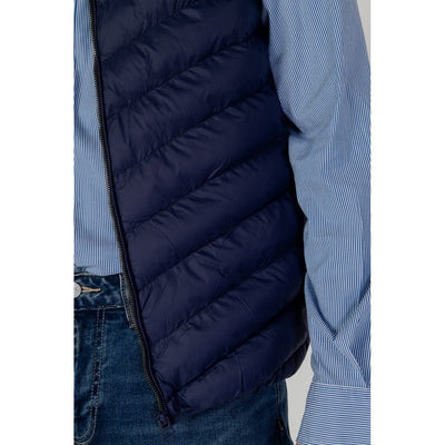 U.S. POLO ASSN. Blaue Polyamid Sleveless Jacke