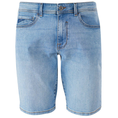 Yes Zee Hellblaue Baumwolle Herren Bermuda Short