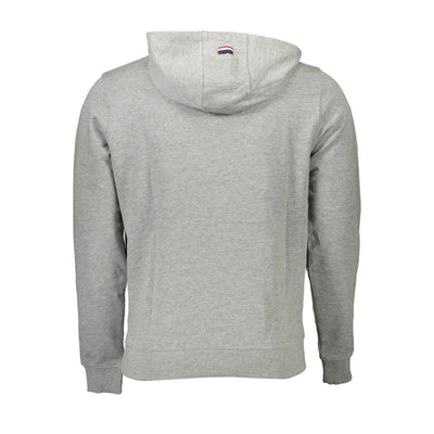 U.S. POLO ASSN. Grauer Baumwollpullover für Männer
