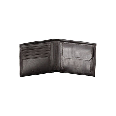 Calvin Klein Elegante Brieftasche aus Leder mit zwei Fächern