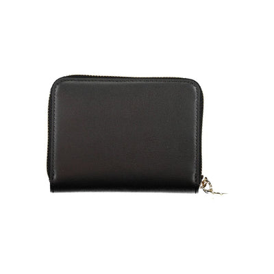 Tommy Hilfiger Schwarzes Polyethylen Portemonnaie für Frauen