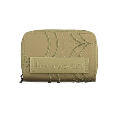 Desigual Grünes Polyester Portemonnaie für Frauen