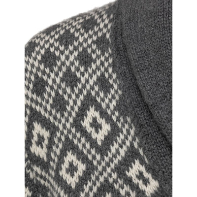 Cruciani Bicolor Kaschmir-Strickjacke