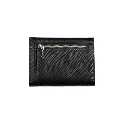 Calvin Klein Schwarzes Polyethylen Portemonnaie für Frauen