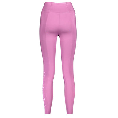 Calvin Klein Lila Polyester Damen-Leggings