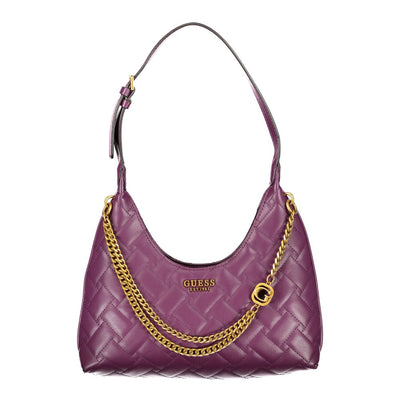 Guess Jeans Lila Polyethylen Handtasche