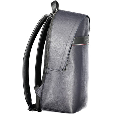 Tommy Hilfiger Blauer Polyethylen-Rucksack für Männer