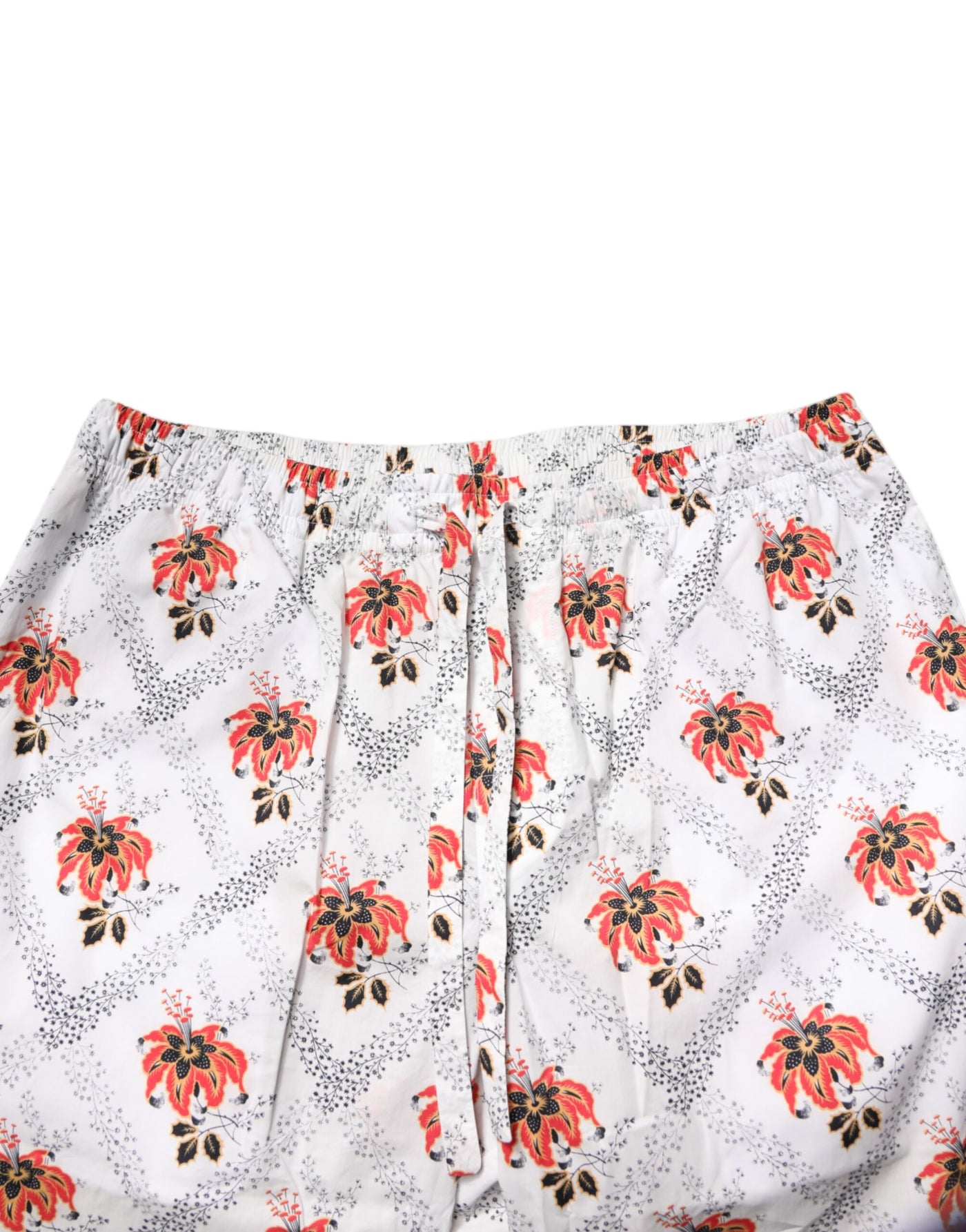 Dolce & Gabbana Multicolor Floral Print Baumwolle Pyjama Set Nachtwäsche