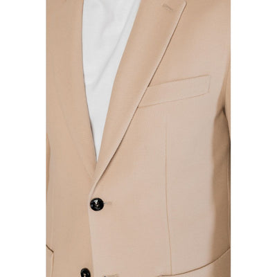 Liu Jo Blazer aus beiger Baumwolle