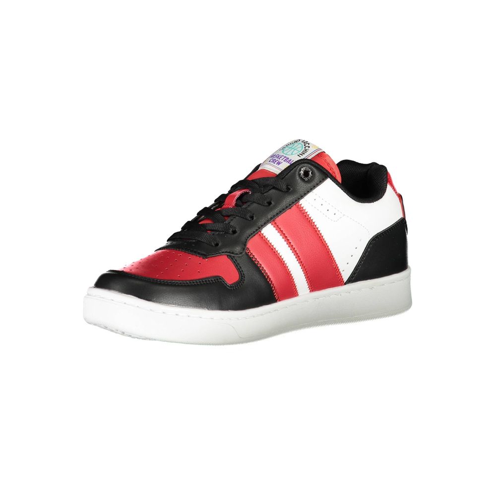 Sergio Tacchini Schwarzer Polyester Herren Sneaker