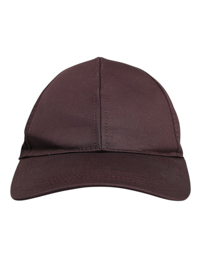 Dolce & Gabbana Braune Baumwolle DG Crown 6 Panels Baseball Cap