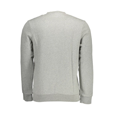 Napapijri Grauer Baumwollpullover für Männer
