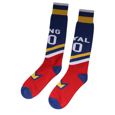 Dolce & Gabbana Multicolor Cotton Stretch Over Calf Socken